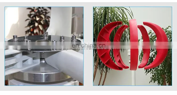12V 24V Vertical Axis Wind Turbines Generator With Controller Lantern 5 Blades Motor Kit For Home Hybrids Streetlight