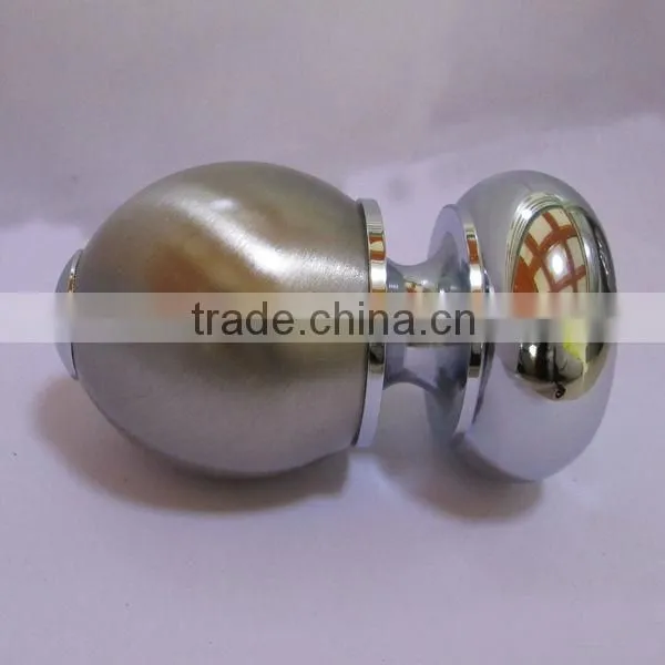 Matching For 35mm pole Aluminium Alloy Curtain finials