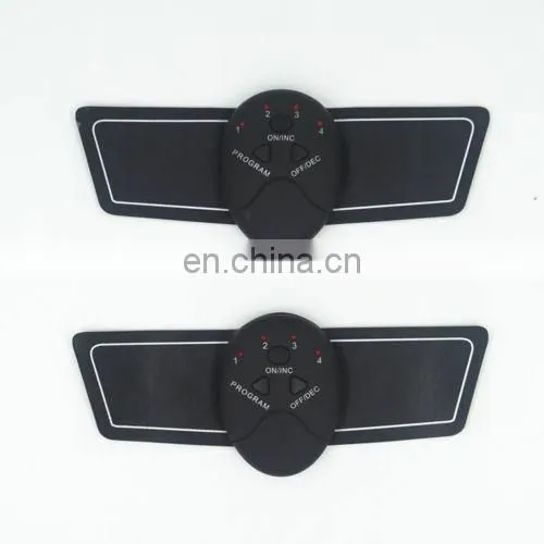 Electric body slimming massager toner trainer compex stimulant belt wireless abs ems abdominal muscle stimulator