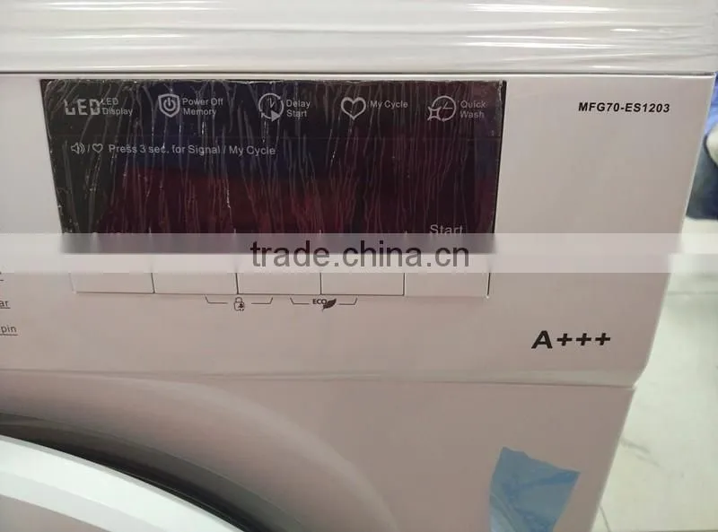 A+++ white color front loading washing machine for Malta