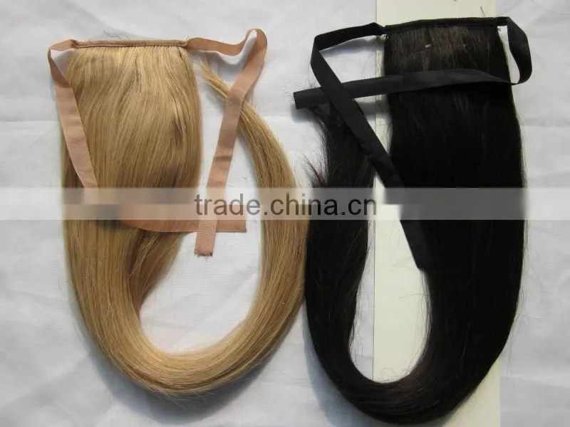 18 inch Remy Ponytail hair piece