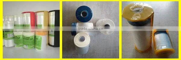 Most Popular Convenient Polyethylene Quality Costumized protective pretape masking film