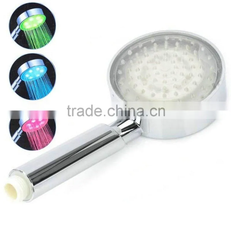 Hot China Cheap 7 Color ABS LED Shower Head