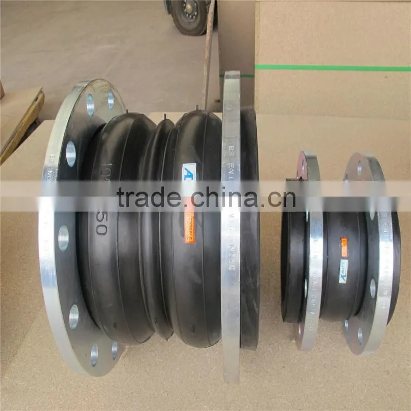 EPDM flange type Double Sphere Flexible Rubber Joint