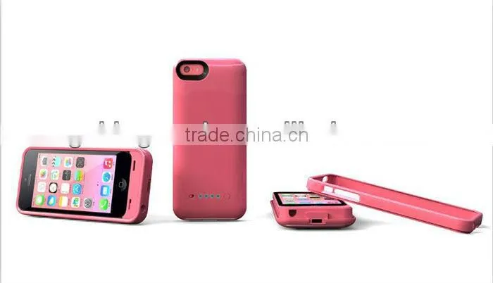 For iphone 5C battery case, new 2800mAh power case for iphone5c