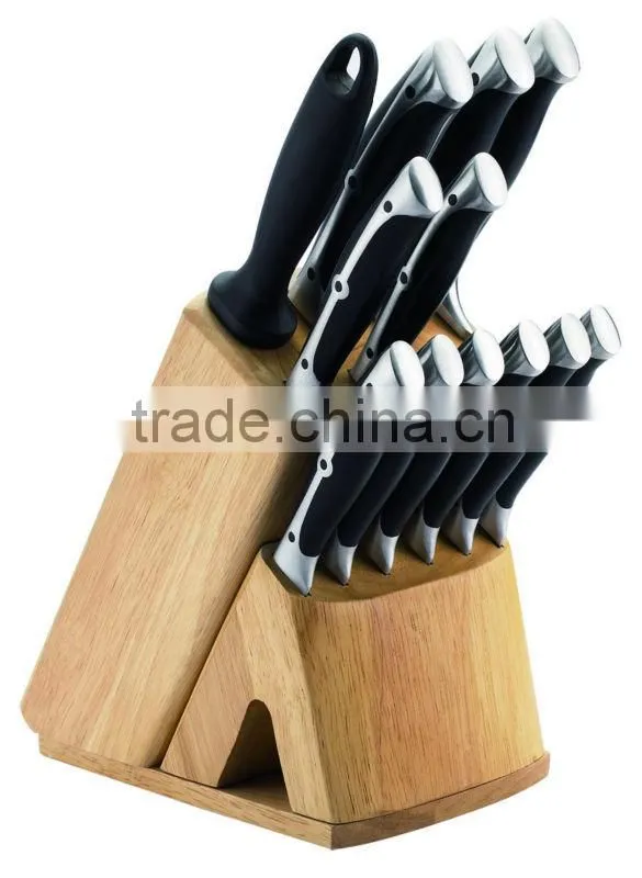 ABS+430 S/S HANDLE 13PCS KITCHEN KNIFE SET
