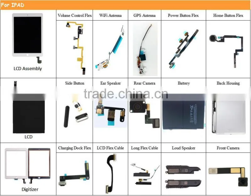 for Microsoft Surface RT 2 front window with touch screen
