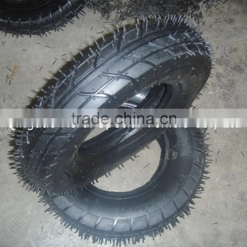 wheelbarrow out tire 4.00-8 diamond pattern wheelbarrow tyre