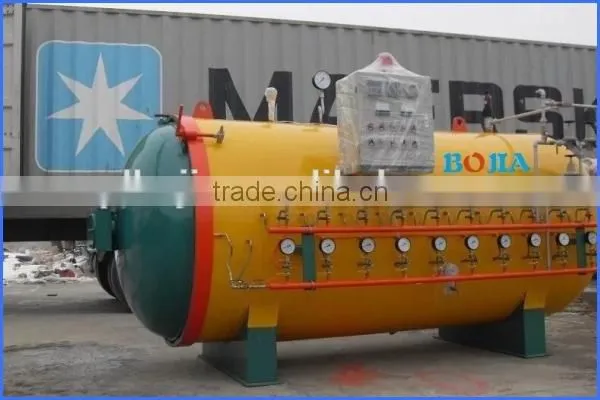 curing press/tyre vulcanizing tank for different quantities of tyres