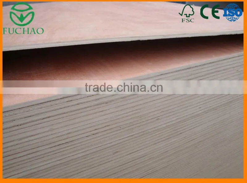 high quality plywood laminated with melamine faced, melamine lamianted plywood