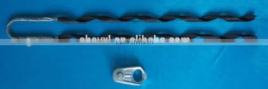 Thimbles for grips/hot deep galvanized/intended to anchor fastening of DEAD-END GUY-GRIP