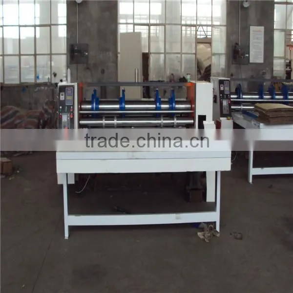 Rotary Slotting Slitter semi-auto corrugated carton packing machinery