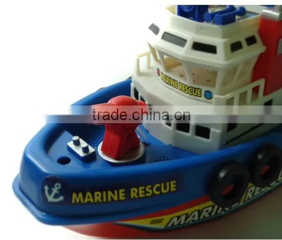 electric remote control boat toy,toy sea fireboat, toy water boat