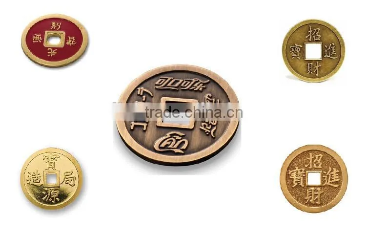 Popular Custom Cute Metal Magic Superman Coin