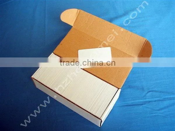 cr80 pvc plastic blank card