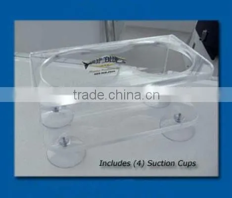 Black/White Drink Holders Cup Display Stand