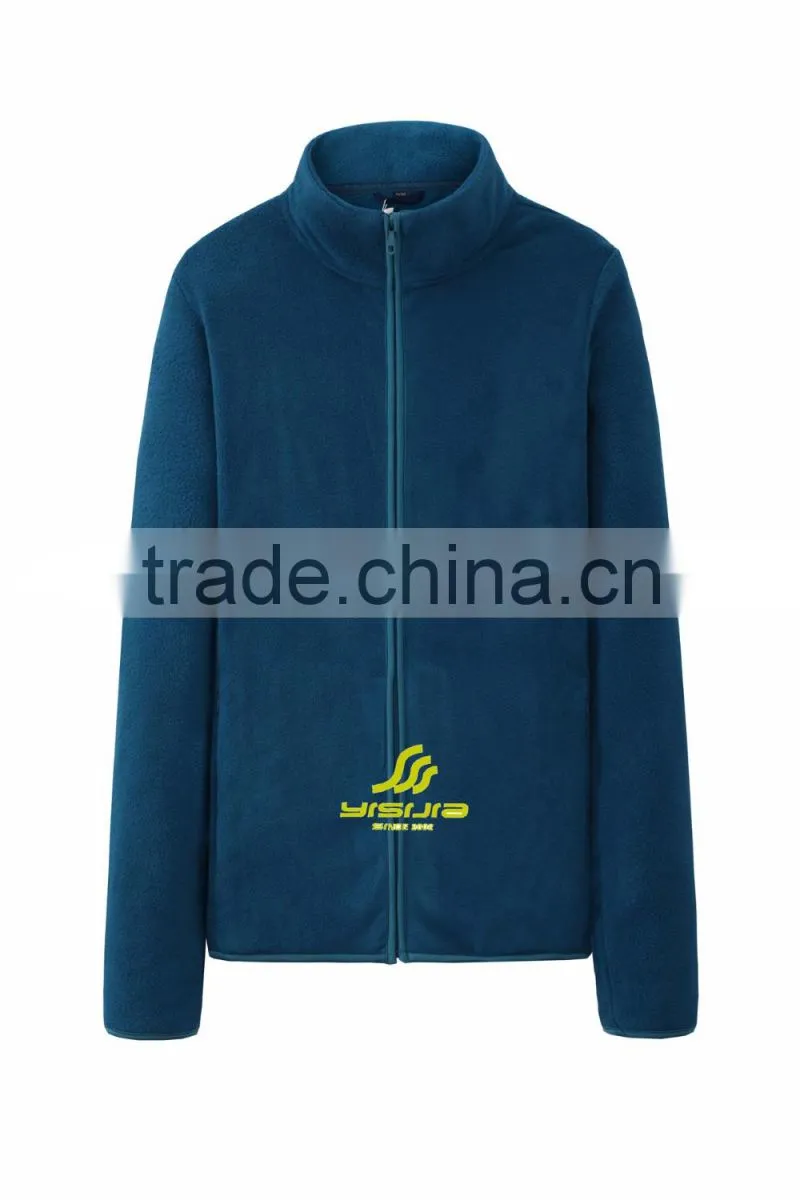 Female and male Outdoor wear custom brand fleece softshell jacket