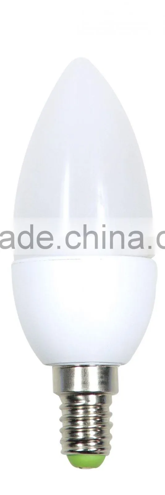 2W 220V flame shape or bullet shape candle light