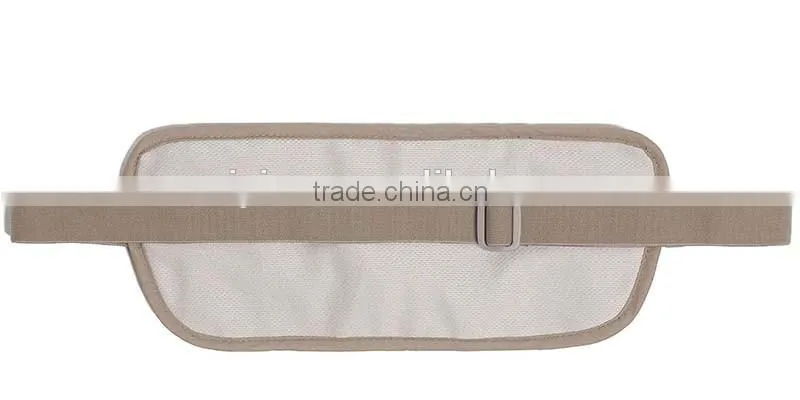 Travel Rfid Blocking Waist Money Belt with Phone Pocket for sport