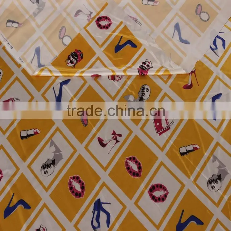 40x40 133x72 cotton poplin fabric printting for girls garment cloth