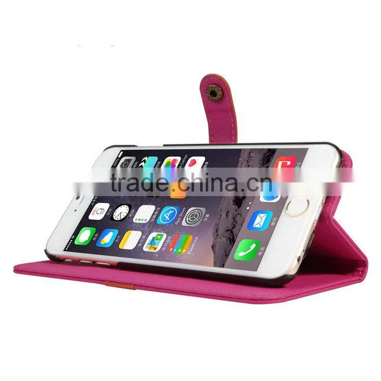 2015 new arrival hot selling factory cheap price new phone case for iphone6, for iphone 6 leather case