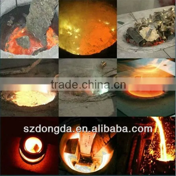 mini medium frequency melting furnace for metal melting