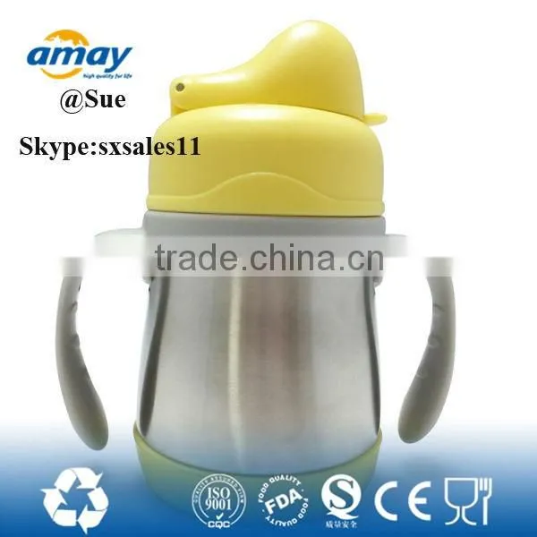 Double wall Vacuum baby feeding bottle