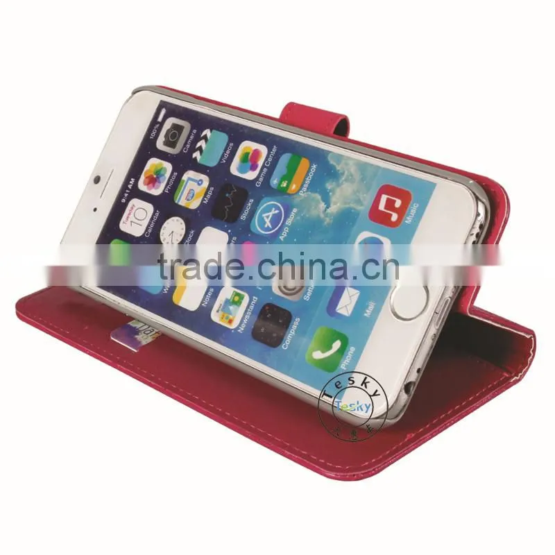 mobile phone case for iphone 6 ,book folio case for iphine 6
