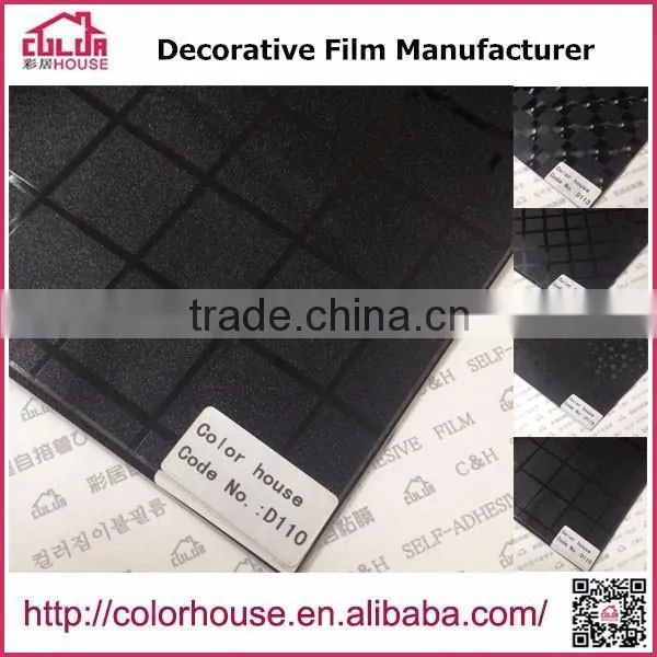 Factory wholesale Black car 3d film, car wrap film
