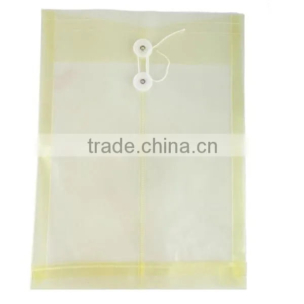 2015 New Fashion A4 Car Document Holder Bag, Plastic File Bag, Pocket File