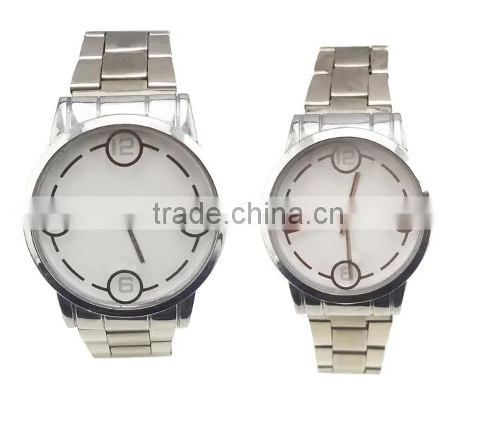 cheap promotional pair couple watches china supplier metal alloy pair wrist watches men and women made in china gift watches new