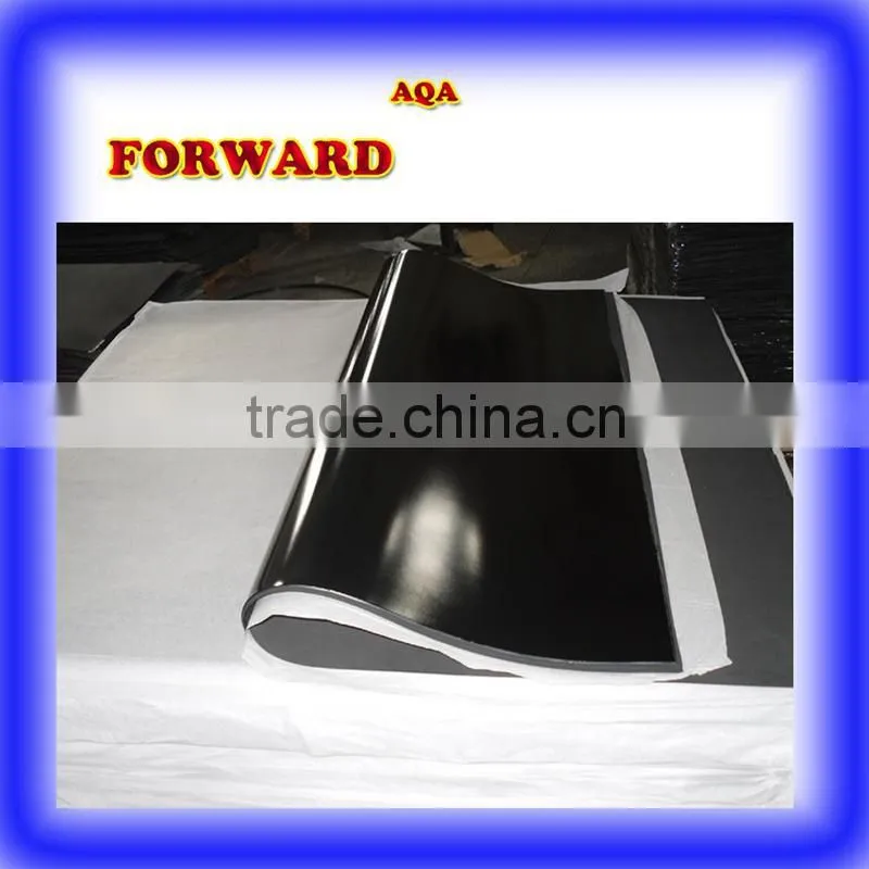 high quality rubber belt sheet two side printing for men