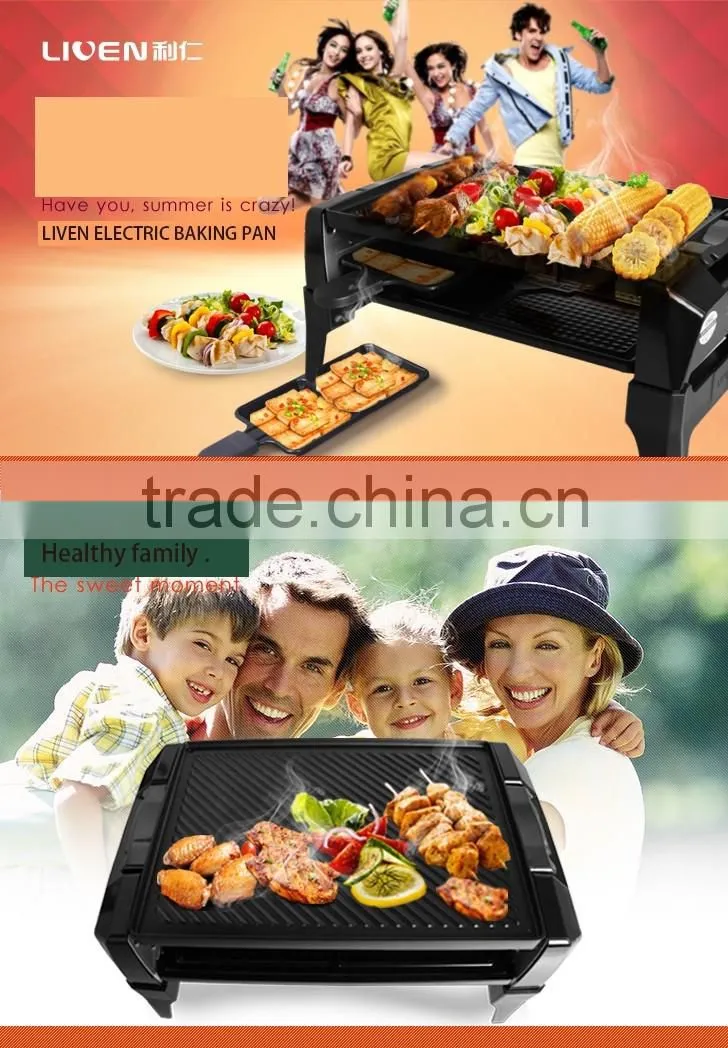 DKL-30A 2016 new design electric bbq grill pan