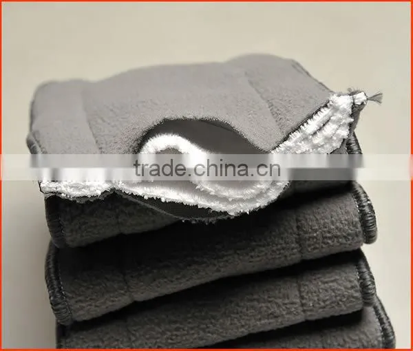 5Layer Charcoal Bamboo Insert Urine Mat Changing Liner For Pocket Baby Cloth Diaper