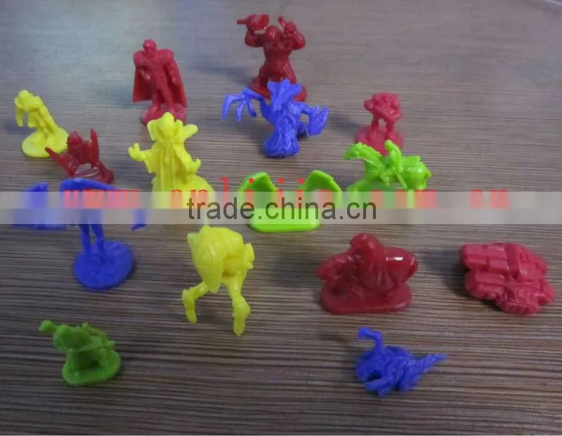 Pig wood game pieces