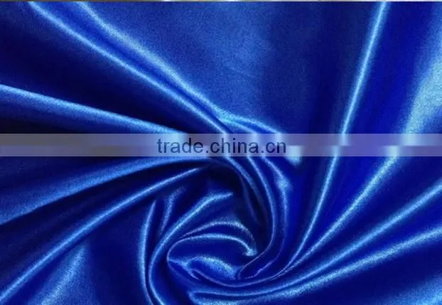 100% Polyester Shining Wholesale Satin Fabric