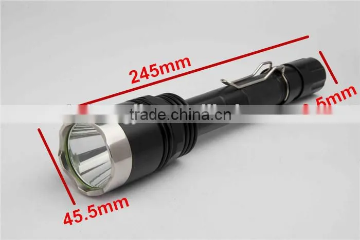 Timely service cheap flashlight torch t6 flashlight