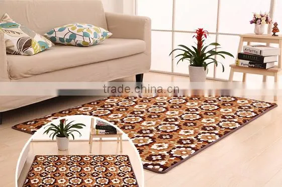 Welcome Polyester Green Mats Square Chenille Shaggy Bath Rug and any shapes is ok
