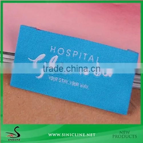 Sinicline Design Apparel Label Damask Main Label with Embossed Logo