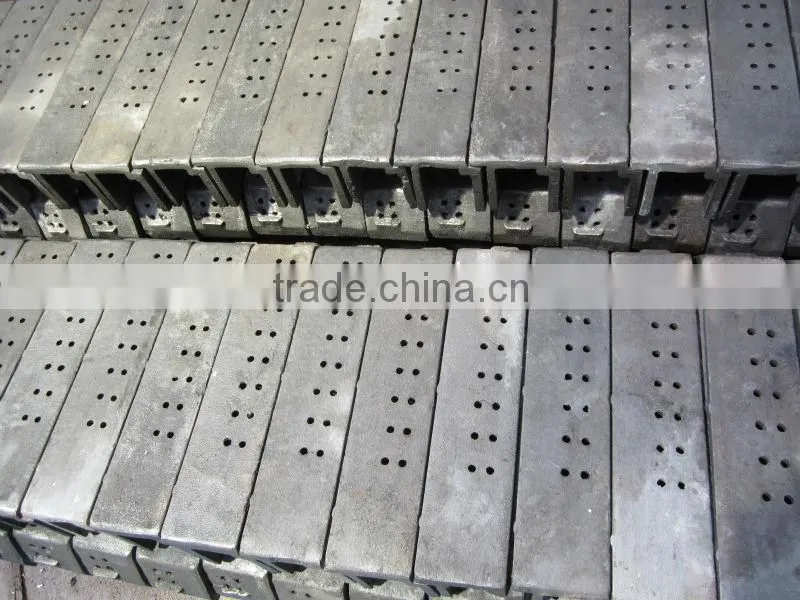 stepped grate for coal fired power station