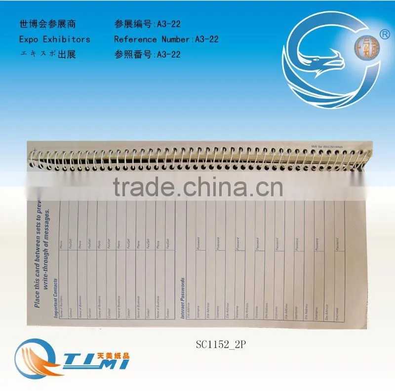 MONEY/RENT RECEIPT BOOK business forms Sales Order Book Job Work Order Book