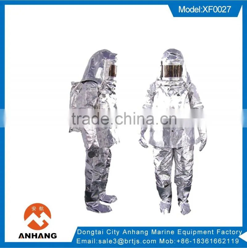 fire heat insulation suit, heat resistant suit