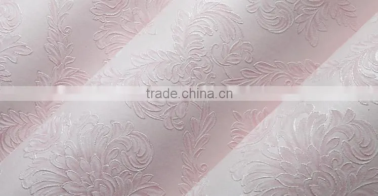 fireproof interior embossed self adhesive home wallpaper