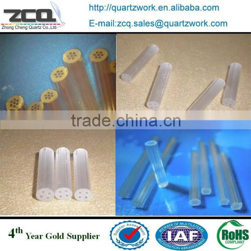 Clear Quartz Glass Capillary Tube OD0.2*ID0.06