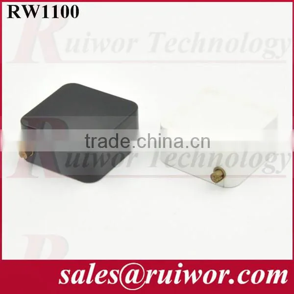 Square Retractable anti-theft twine for free & interactive communications used in exhibition centers
