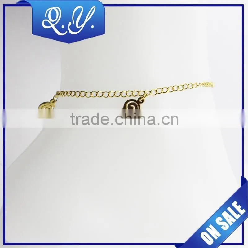 Golden Bracelet for Women Sexy Leaves Shaped Bracelet Anklet