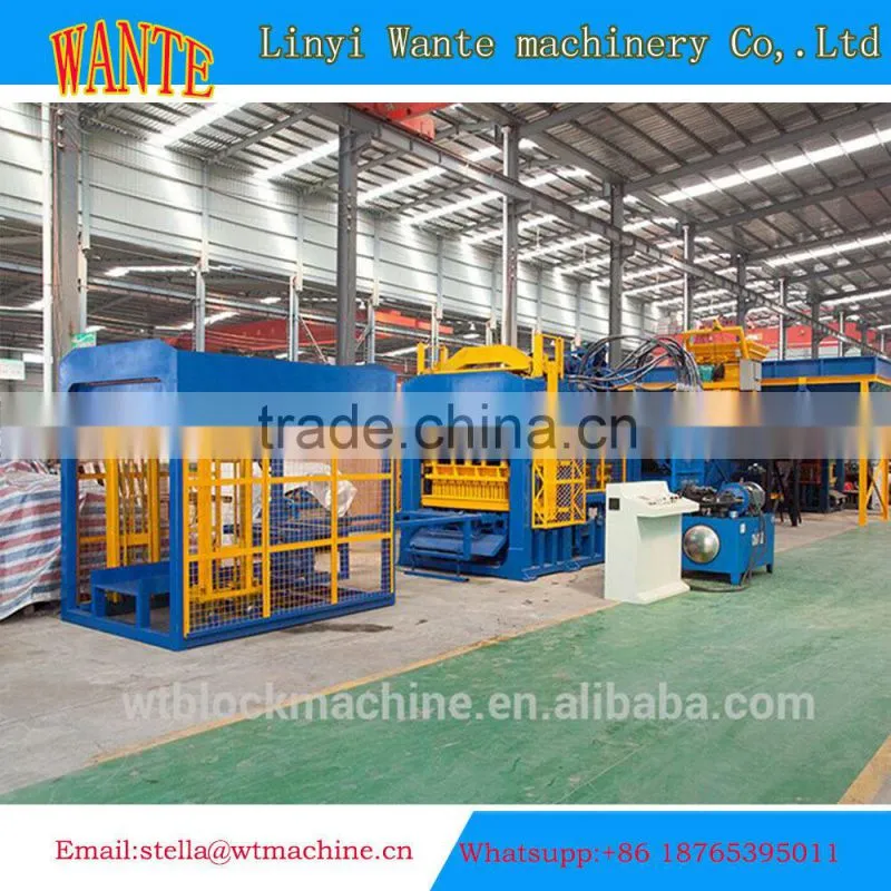 QT10-15 hydraulic kerb bricks machine for sale Hot sale