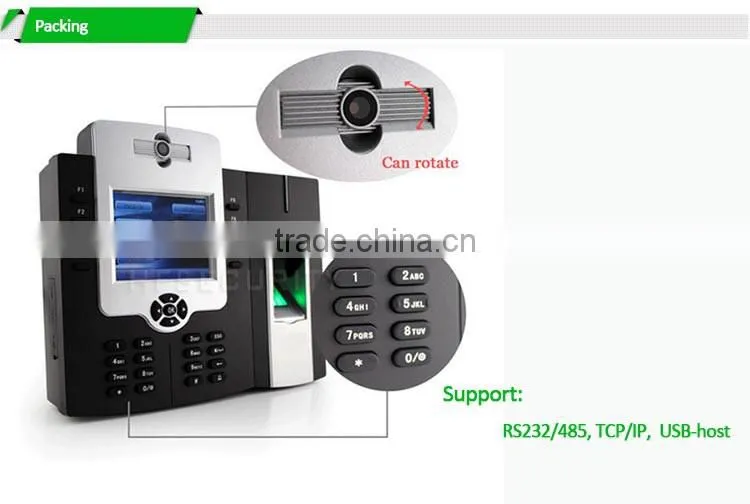 Access Control Biometric USB Large Capacity 50,000 Finger Digital Time Clock(HF-iclock800plus)