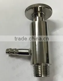 NPT/BSP male end Stainless steel sanitary sampling valve