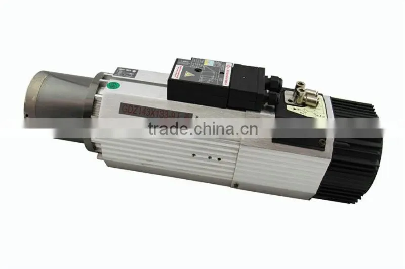 Toauto china GDZ143x133-9(220V Long head) cnc spindle to replace italy hsd spindle motor